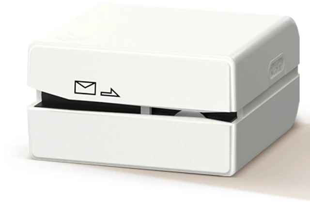 Main image of Electric Letter Opener - Battery Operated Envelope Opener for Quick Mail Opening, Safe & Portable Mail Opener Tool for Office, Home, Daily Mail, Efficient Mail Opener (White)