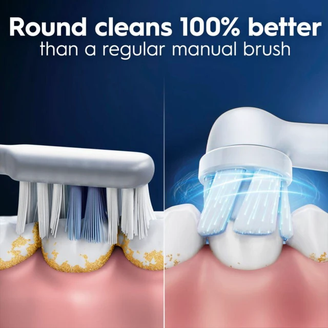 Alt view image 3 of 7 - iO Ultimate Clean Replacement Brush Heads, 5 Count, 4 Ultimate Clean + 1 Gum & Sensitive White