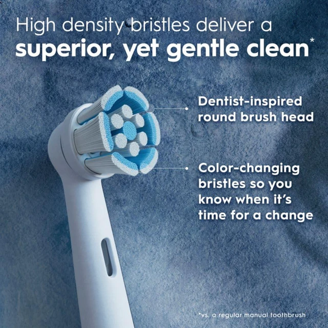 Alt view image 2 of 7 - iO Ultimate Clean Replacement Brush Heads, 5 Count, 4 Ultimate Clean + 1 Gum & Sensitive White