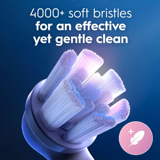 Alt view image 5 of 7 - iO Ultimate Clean Replacement Brush Heads, 5 Count, 4 Ultimate Clean + 1 Gum & Sensitive White