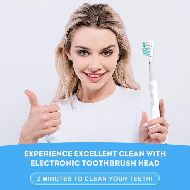Alt view image 7 of 7 - 4/8/16 Pcs Electric Toothbrush Replacement Heads Sensitive Dual Clean Rotating Sets Fit for Braun Oral B Cross Action Power 4732 3733 4734 (16 Pcs Medium)