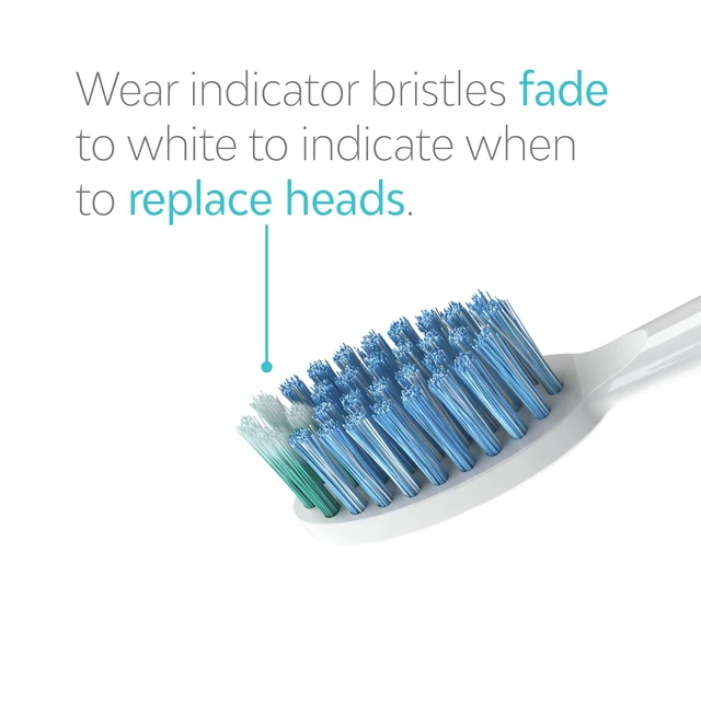Alt view image 4 of 7 - Daily Care Whitening Replacements Heads - White - 2 Pack