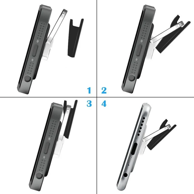 Alt view image 7 of 7 - 6 Piece Ring Hook Mount Accessories, Upgrade Version Phone Mount Hook for Universal Cellphone Finger Ring Holder Grip Stand - (Black)