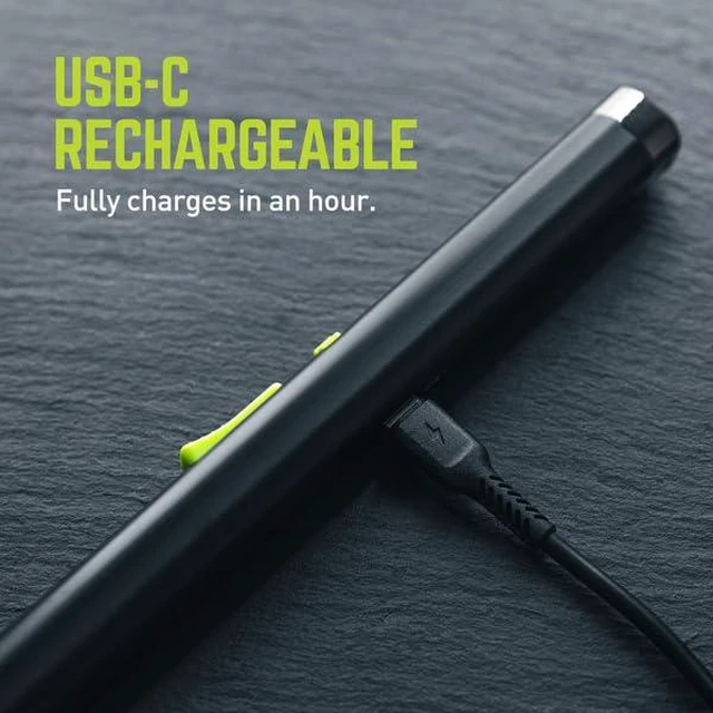 Alt view image 4 of 7 - Plasma Lighter Wand - USB-C Rechargeable, Flameless, Fuel-Free, Durable Aluminum, Impact Resistant, Includes Safety Lock Switch