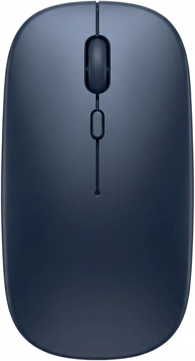 Main image of Silent Bluetooth Mouse for Laptop, Slim Portable Wireless Computer Mouse with Quiet Click, Bluetooth, Smooth Scroll Wheel, Ergonomic Compact Mouse for PC, Mac, iPad