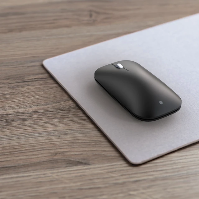 Alt view image 3 of 7 - Modern Mobile Mouse Designed by Microsoft, Wireless, Black | Mac & Universal Compatible, BlueTrack Technology, Ambidextrous, Lightweight & Low-Profile, Ergonomic, Precision Navigation