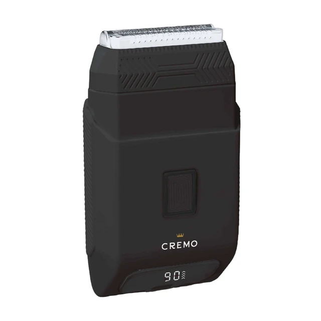 Alt view image 2 of 7 - Travel Foil Shaver, Compact Portable Cordless Electric Razor, USB-C | Dual-Speed Foil System | IPX7 Wet/Dry | USB-C Rechargeable | Digital Display | Travel Lock | Compact for Travel & On-the-Go