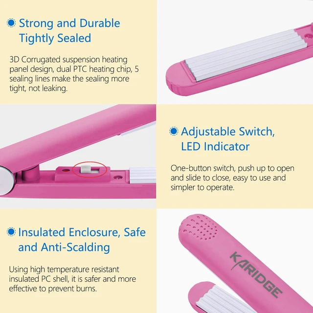 Alt view image 5 of 6 - chip Bag Sealer Mini, Handheld Heat Sealer for Chip Bags and Mylar Bags, Portable Bag Resealer for Food Storage - Pink
