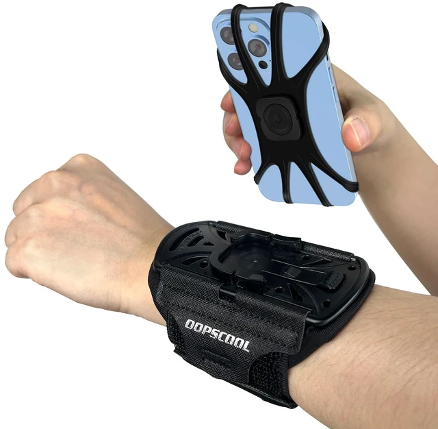 Main image of Running Armband 360°Rotatable,Arm Band for Phone Fits All 4''-6.5'' Smartphones,Compatible with iPhone 17/16/15pm/p,Workout Cellphone Holder with Key Holder,for Running Hiking Biking Walking