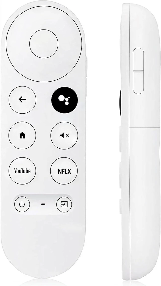 Main image of NEW Voice Remote Control for Google Chromecast TV 4K (Snow), Replacement Remote for Google Chromecast 4k Snow HD TV G9N9N GA01409-US GA01919-US GA01920-US GA01923-USGA01409-US