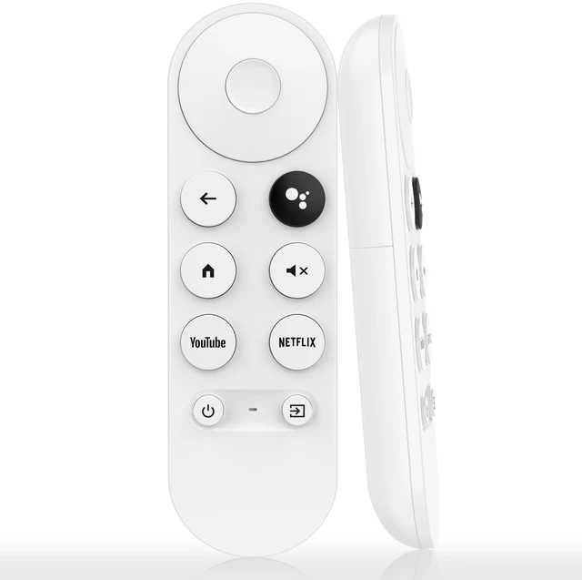 Main image of Replacement Remote for Google-Chromecast-Remote, for Chromecast with Google TV Remote 4K/HD & Google TV Streamer 4K(Only for Snow Chromecast Google)