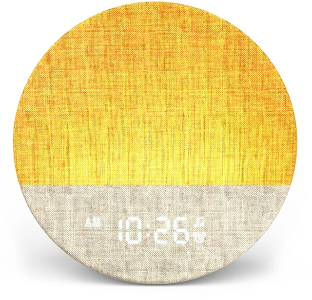 Main image of Sunrise Alarm Clock, Natural Wake up Light, White Noise Machine | Gradual sunrise wake-up, 29 soothing sounds, 9-color night light, no app required for adult bedroom travel