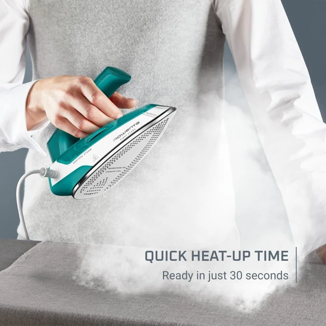 Alt view image 5 of 7 - Travel Mini Iron DUAL Voltage 120-240 Iron for Clothes Green DA1610