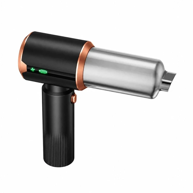 Main image of Cordless Car Vacuum Cleaner: 7-in-1 & 16000Pa Suction - Blackish | Handheld Vacuum Cleaner with Brushless Motor - LED Battery Display & Type-C Charging - For Car, Home, Pet Hair