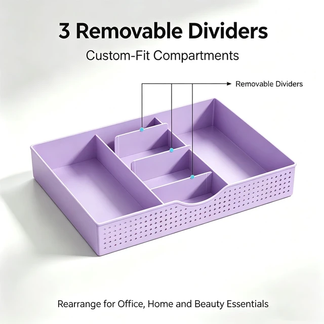 Alt view image 4 of 7 - 2-Tier Monitor Stand with Drawer and 2 Pen Holder | Monitor Riser Computer Stand Desk Organizers and Accessories Desktop Organizer Suitable for Offices and Dormitories
