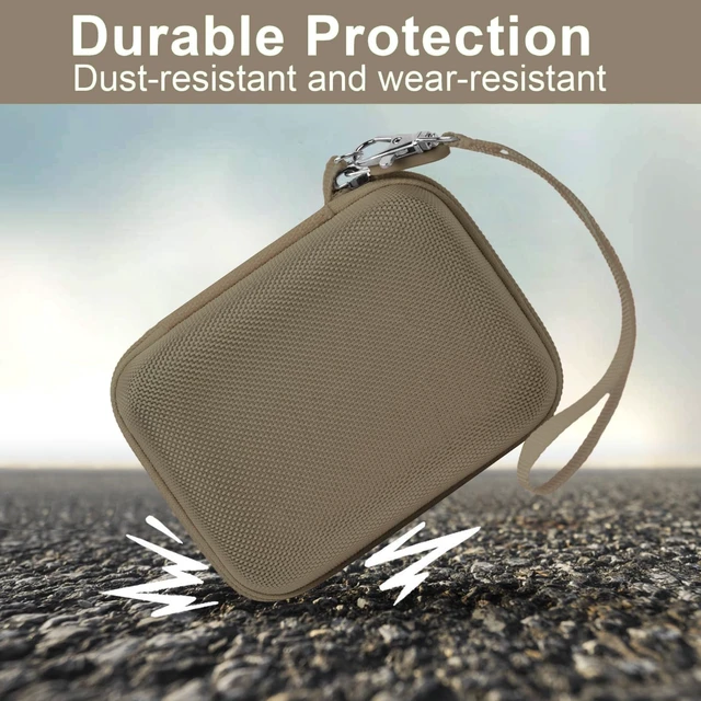 Alt view image 5 of 7 - Digital Camera Case for KODAK Pixpro FZ55 FZ45, Small Bag for CAMKORY | for Lecran/for VAHOIALD Point and Shoot Camera, Hard Carrying Case with Mesh Pocket, Compact for Vlogging, Travel and Storage