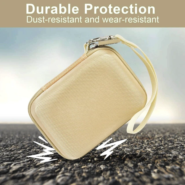 Alt view image 5 of 7 - Digital Camera Case for KODAK Pixpro FZ55 FZ45, Small Bag for CAMKORY | for Lecran/for VAHOIALD Point and Shoot Camera, Hard Carrying Case with Mesh Pocket, Compact for Vlogging, Travel and Storage
