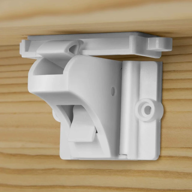 Alt view image 3 of 6 - 20 Pack Magnetic Cabinet Locks Baby Proofing and 2 Keys | Children Proof Cupboard Drawers Latches - Child Safety Adhesive Lock Easy Installation