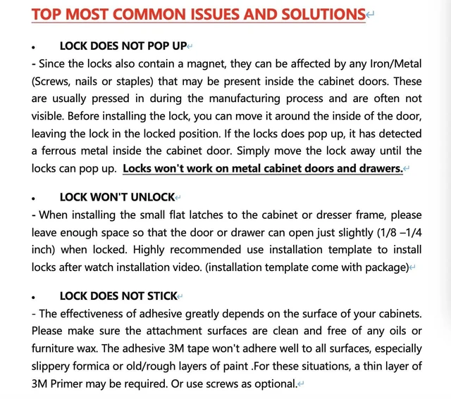 Alt view image 6 of 6 - 20 Pack Magnetic Cabinet Locks Baby Proofing and 2 Keys | Children Proof Cupboard Drawers Latches - Child Safety Adhesive Lock Easy Installation