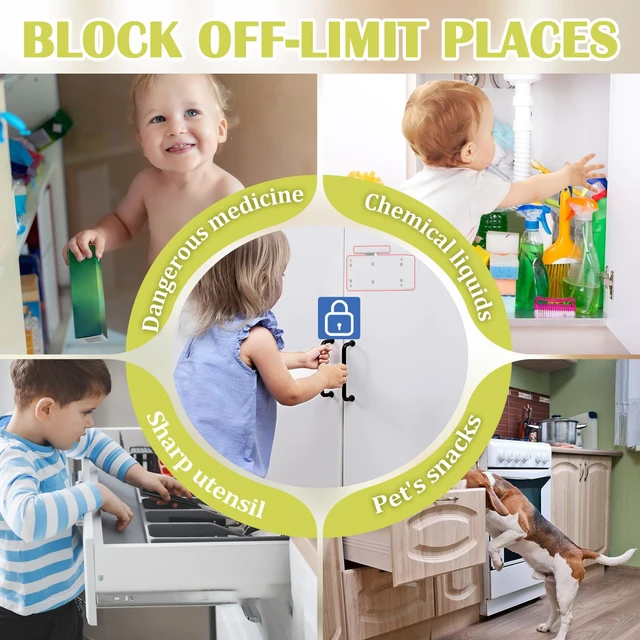 Alt view image 5 of 7 - Smart Cabinet Lock, Hidden RFID Keyless Electronic Bluetooth Drawer Locks, Baby Proofing Child Safety Cabinet Locks for Liquor Cabinet Locker Drawer Cupboard Desk Dresser Adults