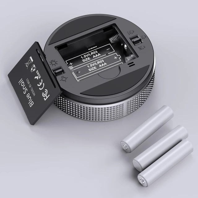 Alt view image 3 of 7 - Kitchen Timer with LED Digital Display Smart Efficana for Home Classroom Gym Office, Volume and Brightness Adjustable Productivity Timer (Silvery)