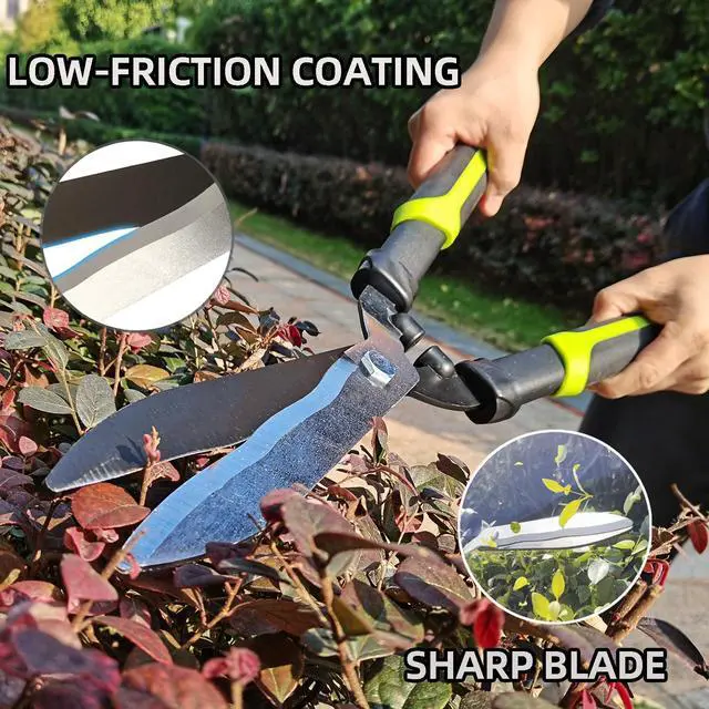 Alt view image 10 of 14 - Loppers Hedge Clippers & Pruners Combo Set 3-Piece Hedge Shears, Sharp Tree Trimmer Branch Cutter for Yard, Lawn & Garden, Professional Tree Clippers Yard Clippers for Indoor & Outdoor Gardening