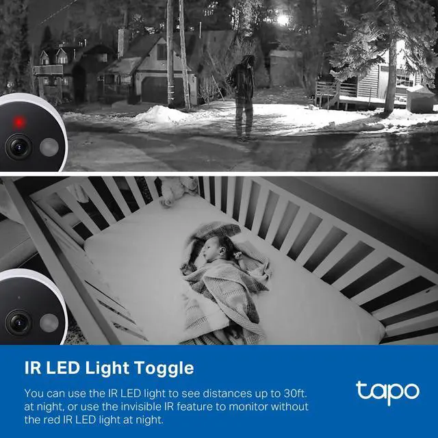 Alt view image 14 of 14 - 2K+ Indoor/Outdoor Wired Security Camera - 2024 PCMag Editors' Choice, Person/Pet/Vehicle Detection, Baby Monitoring, Color Night Vision, Subscription-Free Local Storage or Optional Cloud, C120
