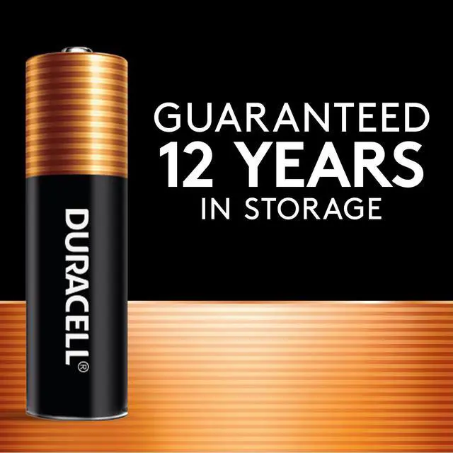Alt view image 11 of 12 - Coppertop AA + AAA Batteries, 56 Count (Pack of 1), Re-closable for Quick Access and Organized Storage, Includes 28 Double A and 28 Triple A Batteries