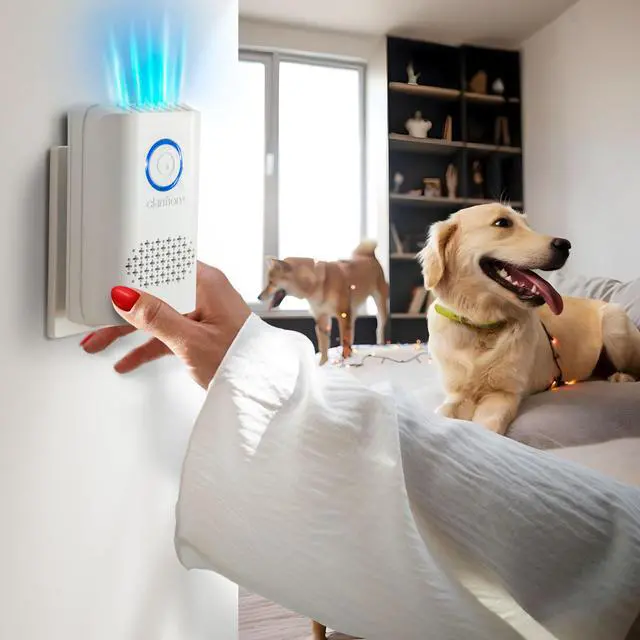 Alt view image 10 of 14 - ODRx - UV-C Cat Odor Deodorizer & Eliminator, Removes Cat Pee Smell, Filterless, Quiet, Compact Air Freshener for Bedrooms, Living Rooms, Litter Box Areas, Eliminates Ammonia Odors