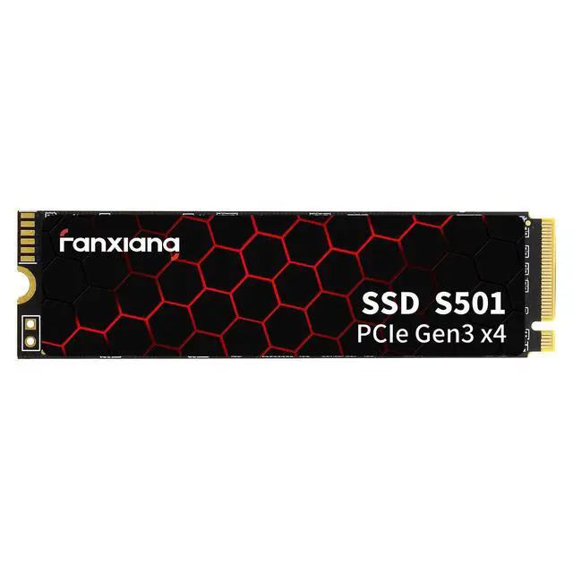 Alt view image 8 of 14 - S501 256GB NVMe SSD 3D NAND1.3 PCIe Gen3x4 M.2 2280 Internal Solid State Drive (Read Speed up to 2,050 MB/s) Compatible with Laptop & PC Desktop