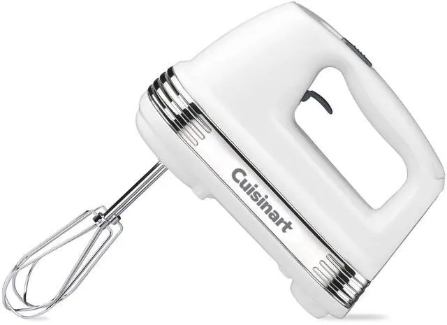 Alt view image 7 of 12 - Power Advantage 5-Speed Hand Mixer, 220W-Motor Hand Blender Electric Mixer with 5 Speed Settings, Extra-Long Dishwasher-Safe Beaters, 60-Inch Swivel Cord, HM-50, White