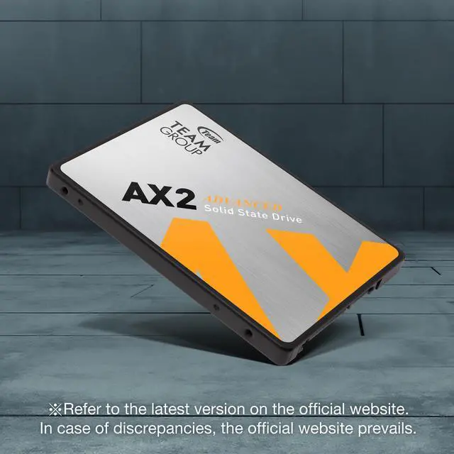 Alt view image 9 of 12 - AX2 256GB 3D NAND TLC 2.5 Inch SATA III Internal Solid State Drive SSD (Read Speed up to 520 MB/s) Compatible with Laptop & PC Desktop T253A3256G0C101