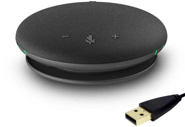 Alt view image 8 of 14 - Bluetooth Conference Speaker and Microphone USB Speakerphone Conference Microphone and Speaker 360° Voice Pickup Max Bluetooth Distance 32.8ft Noise Cancellation for Video Conferencing Calling