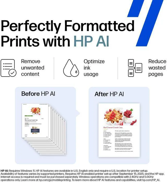 Alt view image 12 of 14 - DeskJet 2855e Wireless All-in-One Color Inkjet Printer, Scanner, Copier, Best-for-home, 3 month Instant Ink trial included. This printer is only 2.4 ghz capable. (588S5A)