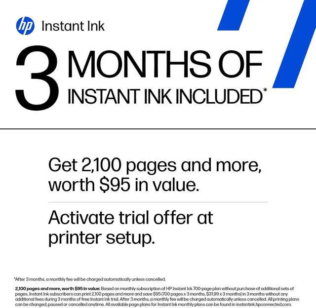 Alt view image 11 of 14 - DeskJet 2855e Wireless All-in-One Color Inkjet Printer, Scanner, Copier, Best-for-home, 3 month Instant Ink trial included. This printer is only 2.4 ghz capable. (588S5A)