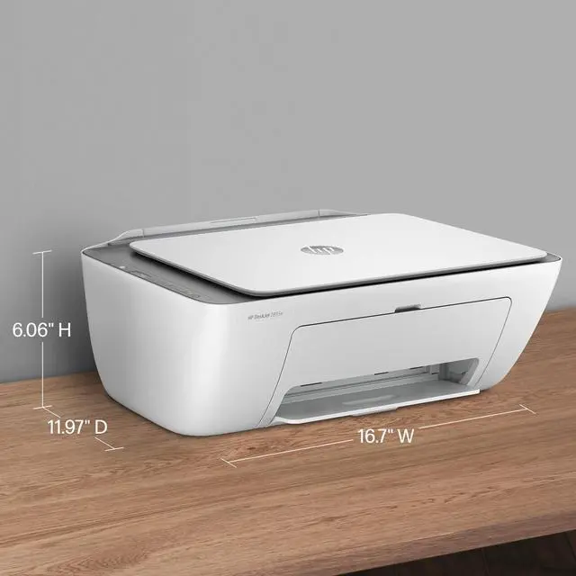Alt view image 14 of 14 - DeskJet 2855e Wireless All-in-One Color Inkjet Printer, Scanner, Copier, Best-for-home, 3 month Instant Ink trial included. This printer is only 2.4 ghz capable. (588S5A)