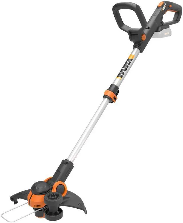 Alt view image 8 of 14 - Cordless String Trimmer & Lawn Edger, 12'' Electric Weed Wacker with 4.63 LBS, 20V Weed Eater with 90° Pivoting Head, Batteries & Charger Not Included, WG163.9