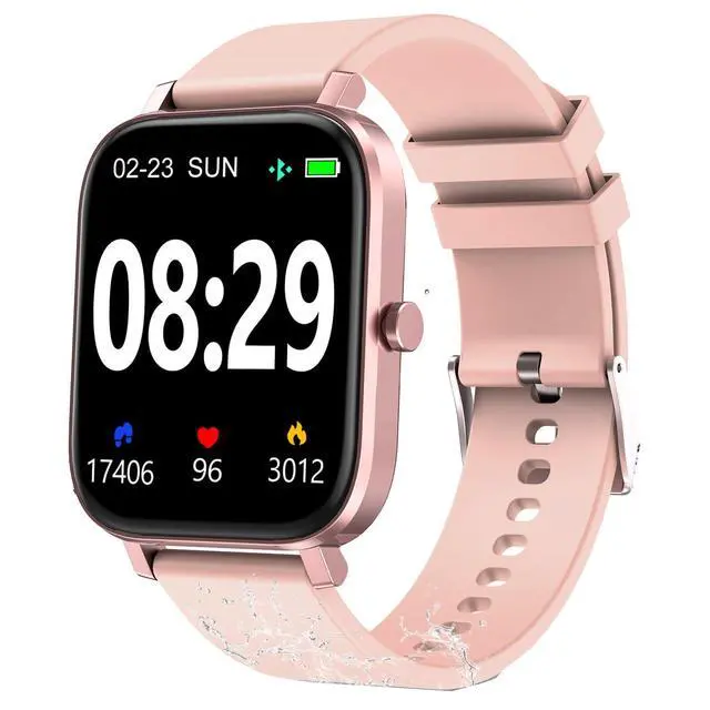 Alt view image 8 of 14 - Smart Watch for Women Fitness Tracker Watch for Android/iOS Phones, Activity Trackers and Smartwatches with Heart Rate/Sleep Monitor, Step Counter, Waterproof Smart Watches