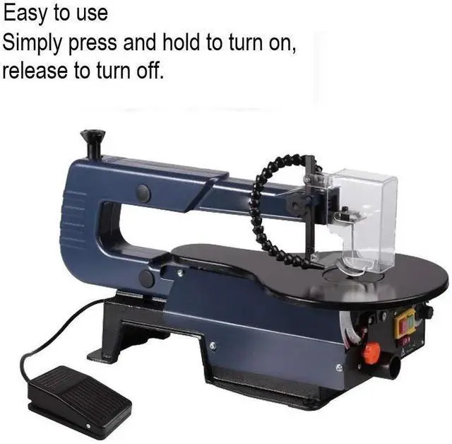 Alt view image 12 of 14 - Foot Switch, Foot Operated Pedal Controller Power Switch Woodworking Machine Control, 5-ft Cable with Piggyback Plug, Deadman Style