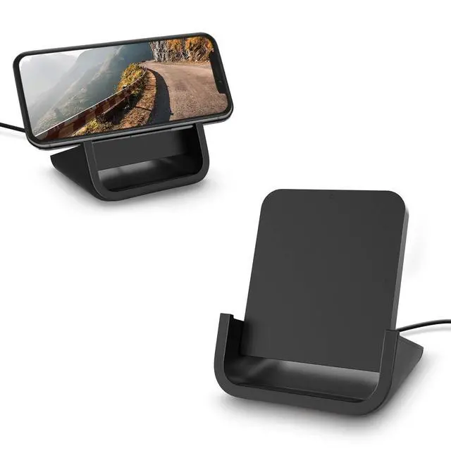 Alt view image 8 of 14 - Wireless Charger Wireless Charging Stand Cordless Charger 10/7.5/5W Compatible with iPhone 14 13 12/12 /11Pro Max/XR/XS Max/XS/X/8/8Plus Galaxy S22/S21/S9/S9+/S8/S8+ Note