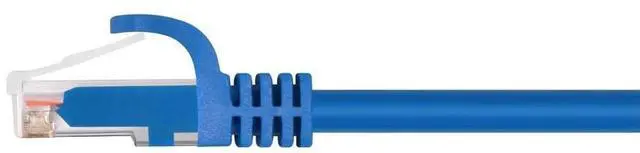 Alt view image 11 of 12 - Cat6 5ft Blue 12-Pk Patch Cable UTP 24AWG 550MHz Pure Bare Copper Snagless RJ45 Flexboot Series Ethernet Cable
