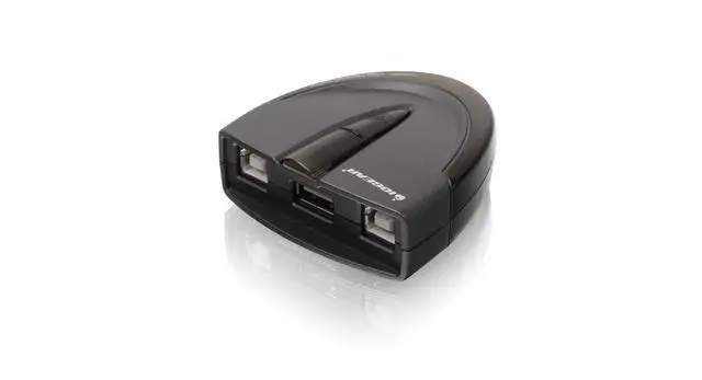 Alt view image 8 of 14 - 2 Port USB 2.0 Switch - Auto Printer Switch - Manually or Auto Control - LEDs Indicate - Plug n Play - GUB231