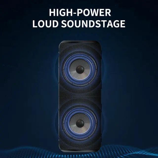 Alt view image 13 of 14 - 2 in 1 Portable Splittable Bluetooth Speaker, Waterproof Split Wireless Speaker Bluetooth V5.3 with 20W Loud Stereo Sound, 24H Playtime, True Wireless Pairing for Home, Outdoor or Travel