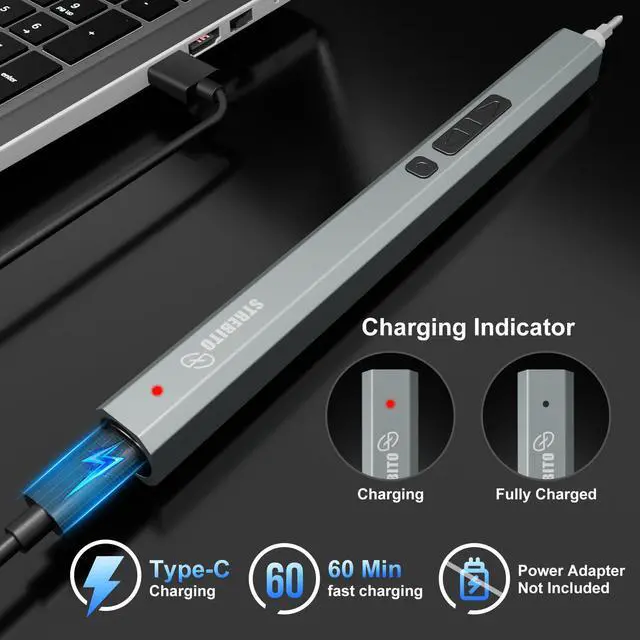 Alt view image 14 of 14 - Electric Screwdriver, 144-in-1 Precision Screwdriver Set, 120 Magnetic Bits, Organized Storage and Portability, Small Tool Kit for Electronics, PC, Computer and Laptop