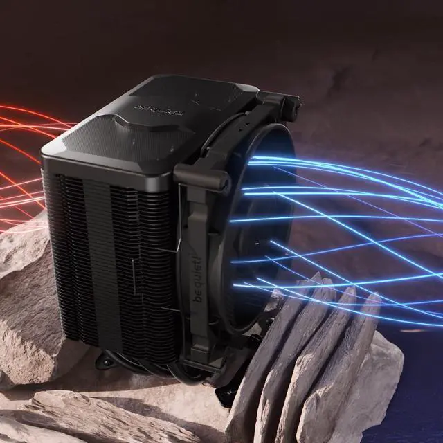 Alt view image 14 of 14 - 5 CPU air Cooler | Extremely high Cooling Performance | 6 high-Performance Heat Pipes | Silent Wings 4 120mm PWM Fan | high RAM and VRM Cooler Compatibility | BK035