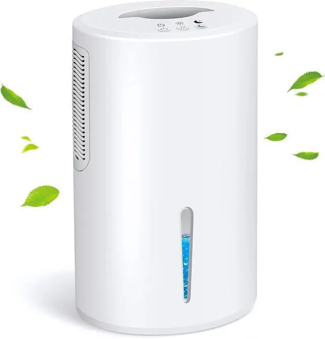 Alt view image 8 of 14 - Small Dehumidifier for Bedroom up to 1000 Sq.Ft, 68 OZ Water Tank Dehumidifier for Home with Auto Shut-Off, Mini Dehumidifier with 7 Color LED Lights for Bathroom, Basement, Closet, Garage, RV