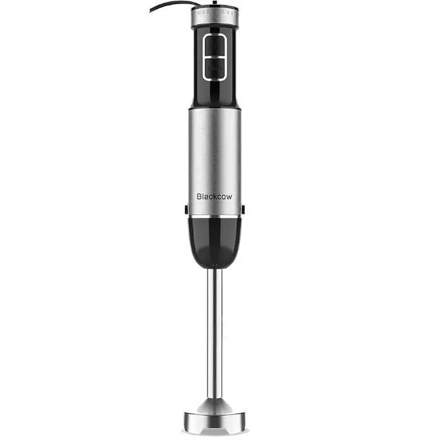 Alt view image 8 of 14 - Immersion Blender Handheld, 800W Powerful Electric Hand Blender with Titanium Alloy Blades, 12 Speeds & Turbo, Electric Hand Mixer for Smoothies, Soups, Baby Food and Purees