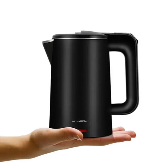 Alt view image 8 of 13 - 0.8L Electric Kettle Stainless Steel, 800 Watts Small Electric Kettle 27 Ounce Fast Boil Auto Shut-off, Portable Water Boiler for Small Kitchen, Business Trip and More