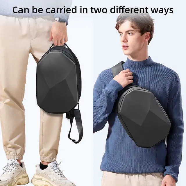 Alt view image 13 of 14 - Carrying Case for Meta Quest 3S/Quest 3/Quest 2/Vision Pro 2, VR Bag Compatible with KIWI/BOBOVR Elite Battery Strap, Full Protection for VR Headset, Accessories, Perfect for Travel/Storage