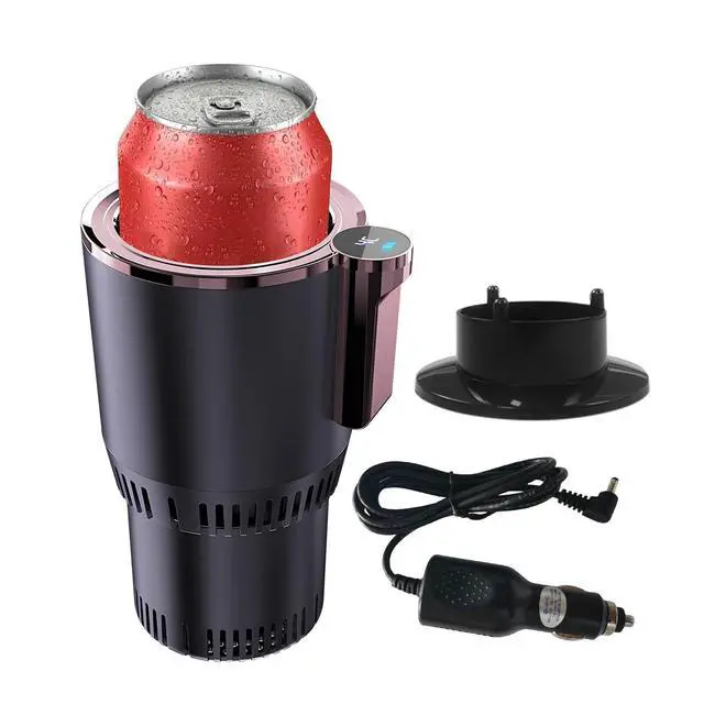 Alt view image 8 of 14 - Smart Car Heater & Colder Cups,Temperature Control Cup,Car Cup Holder|Quick Thermal Heating Cups|Car Refrigerator Quick Cooling Cups|Suitable for Most Cars (Purple)